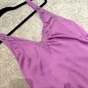 Free People Lilac Silk Tank Top